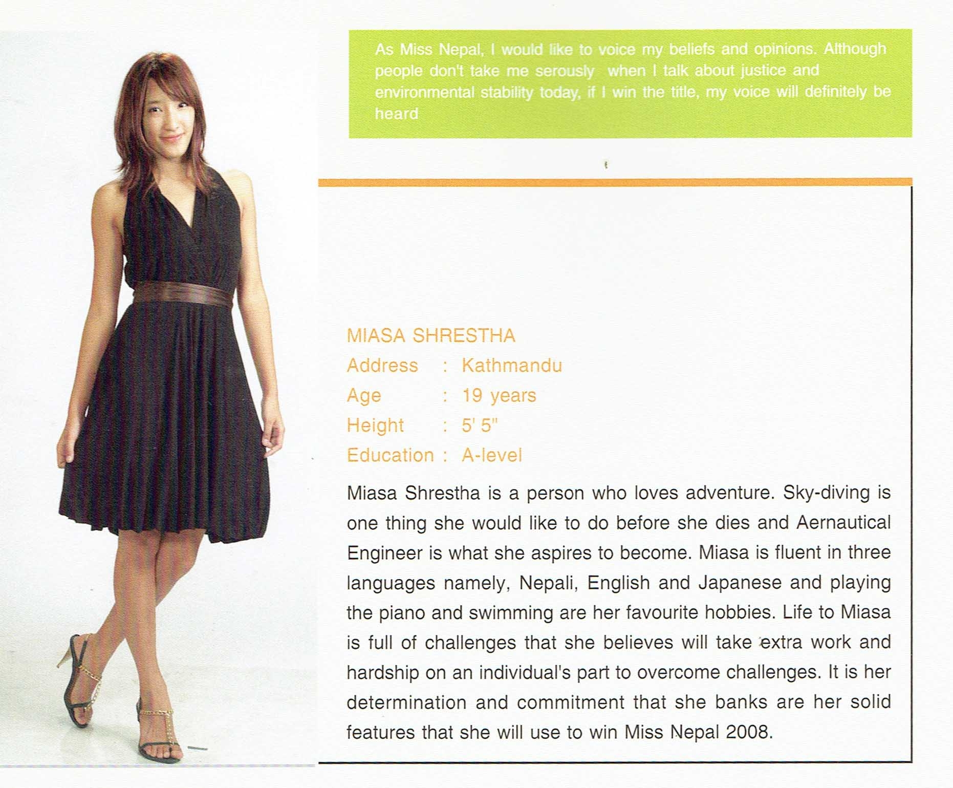 Miasa Shrestha